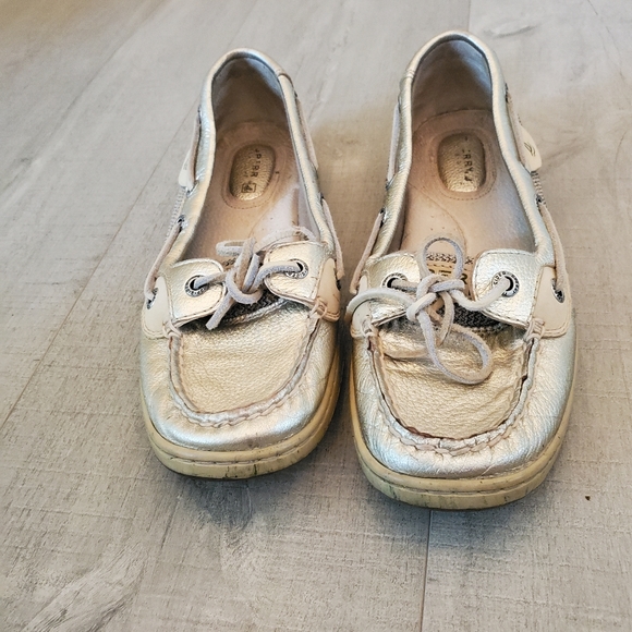 Sperry Topsiders Gold Tan - Picture 3 of 3